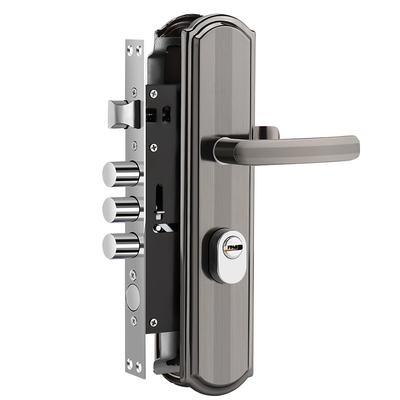 不锈钢防盗门锁全套家用通用老式