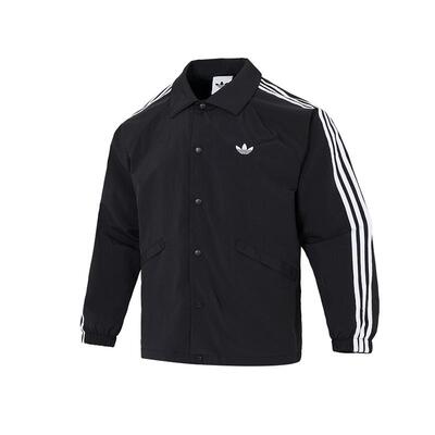 Adidas阿迪达斯三叶草男装2026春季新款3S JKT外套夹克KE3598