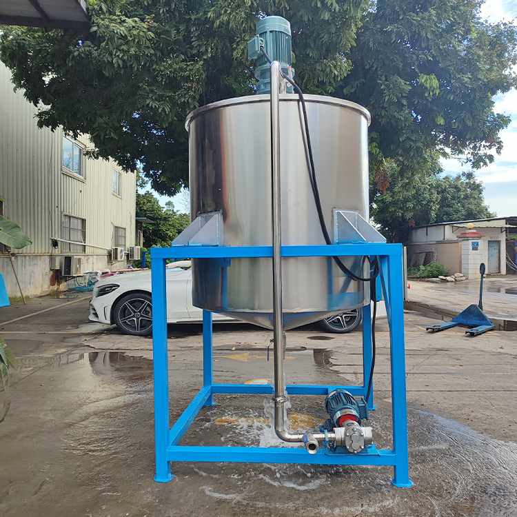 304不锈钢液体搅拌罐胶水树脂混合大型化工配料桶搅拌机