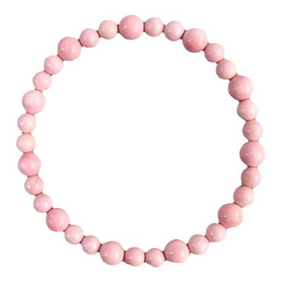 七宝粉贝贝海洋公主珠宝手串原矿