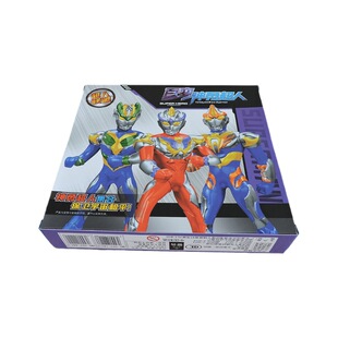 767-18百变神勇超人彩盒装奥特神人银河保卫地球男孩玩具生日玩具