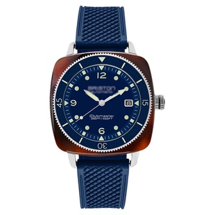 22mm氟橡胶表带适用帝舵欧米茄精工美度布里斯顿Sinn汉密尔顿18mm