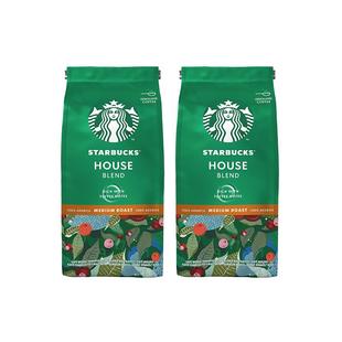 【自营】星巴克咖啡粉中度烘焙特选综合研磨阿拉比卡咖啡粉200g*2