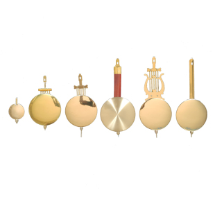 北极星机械挂钟摆机械钟表配件金属摆老式机械挂钟摆座钟摆