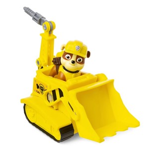 正版汪汪队立大功小砾工程车玩具推土机大号救援车狗狗巡逻队套装