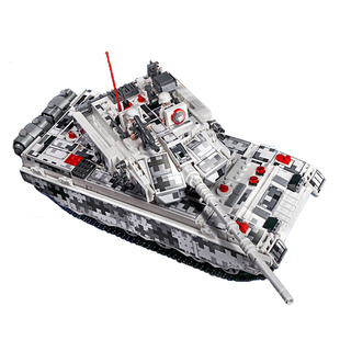 带子弹2025新款超大号可发射积木拼装步枪模型狙击枪98玩具男孩