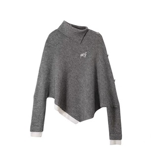 情侣装秋冬2025新款ins超火毛衣男女韩版宽松法式针织衫外套潮牌