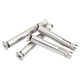 国标304/201不锈钢十字沉头内膨胀螺丝平头螺栓拉内爆MM6M8M10M12