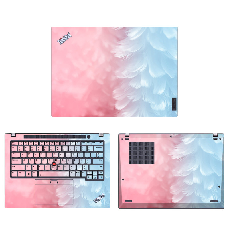 thinkpad简约电脑贴纸图案定制