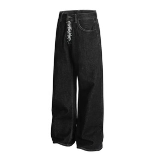 OneLastTime【赤耳原牛】意产原浆出逃原牛弯刀裤a字裤牛仔高硬度