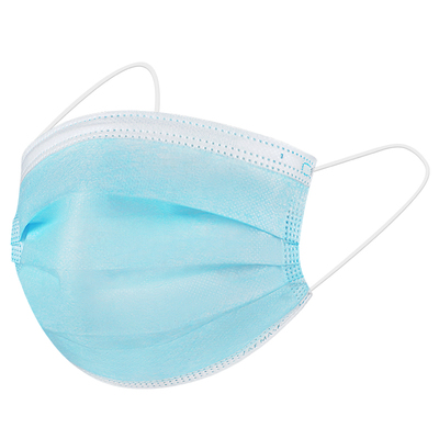 一次性三层蓝色成人男女防尘