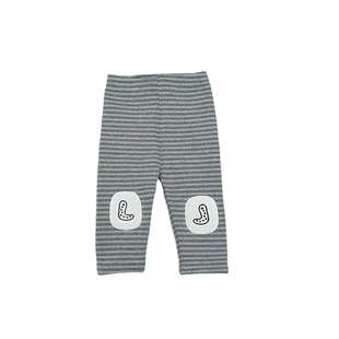 女宝宝冬季洋气条纹加绒裤子女童加厚保暖打底裤婴儿可爱百搭长裤