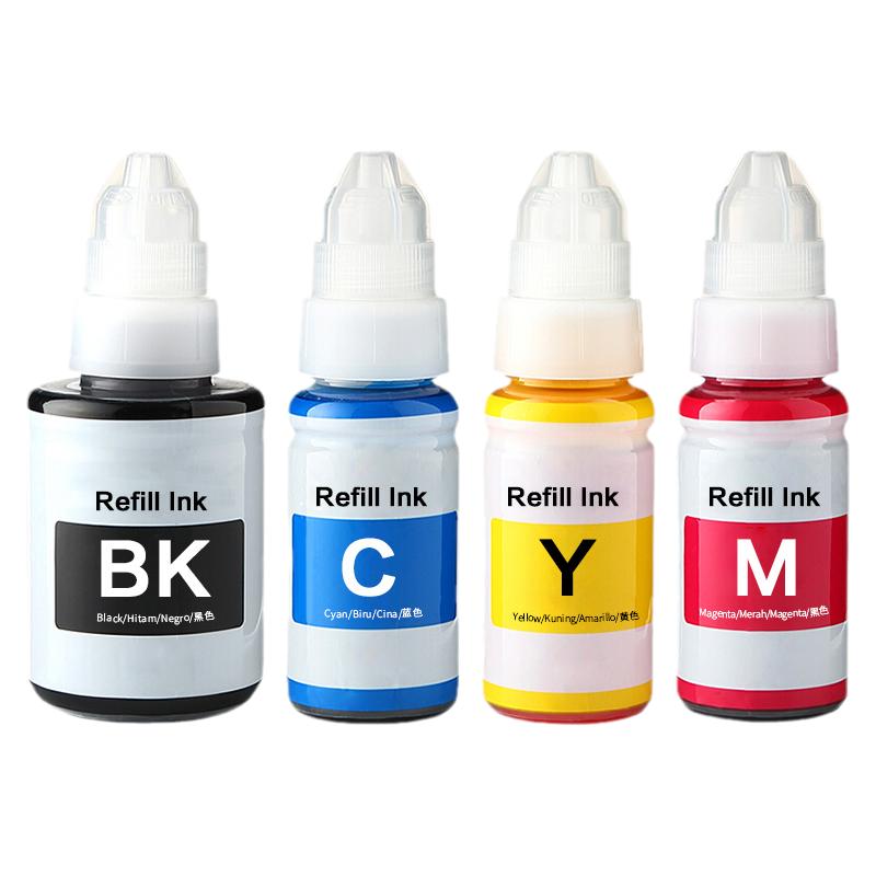 方菱适用佳能GI-890墨水 G1800/G2800/G3800/G4800/G5080打印机墨汁 大容量加墨式四色连供