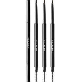 健美创研双头眉笔女防水持久不脱色超细极细描绘旋转笔头不易晕染