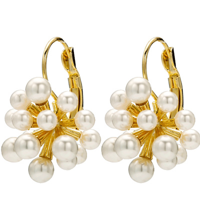 小众纯银高级感耳坠珍珠