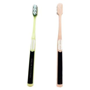 劲浪197牙刷 宽头螺旋 多维刷丝 中毛 软毛 深层 牙渍 清洁 牙缝