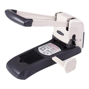 可得优打孔机双孔省力200页手动装订打孔器三孔单孔吊牌凭证文具机圈会计穿孔9556