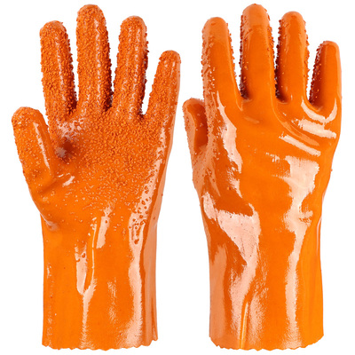 恒大耐磨防水防滑酸碱劳保手套