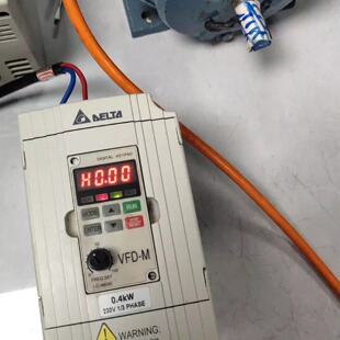 【询价】台达变频器0.4KW，VFD004M21A，成色如图适用