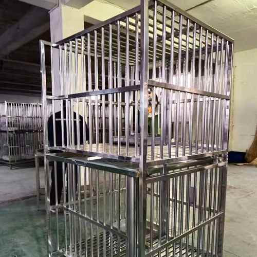 不锈钢仔猪转运笼厂家可定畜牧养殖群猪笼小猪周转车不锈钢猪笼