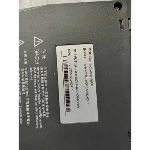 INOVA620PT8R4I 汇川伺服驱动器，2KW，成色漂