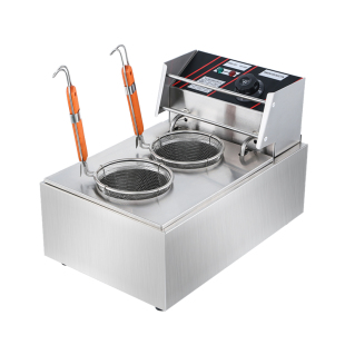 商用煮面炉麻辣烫面馆专用不锈钢汤粉机多功能电热台式组合锅