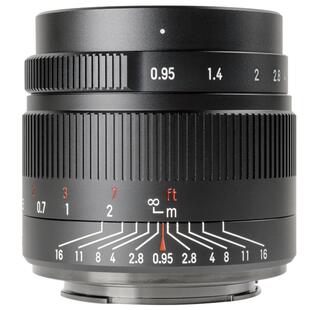 七工匠35mmF0.95人像大光圈镜头适用索尼E口ZVE10富士XM5XT50 Z50