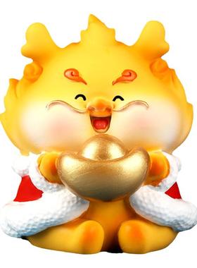 龙年吉祥物国潮手办萌龙