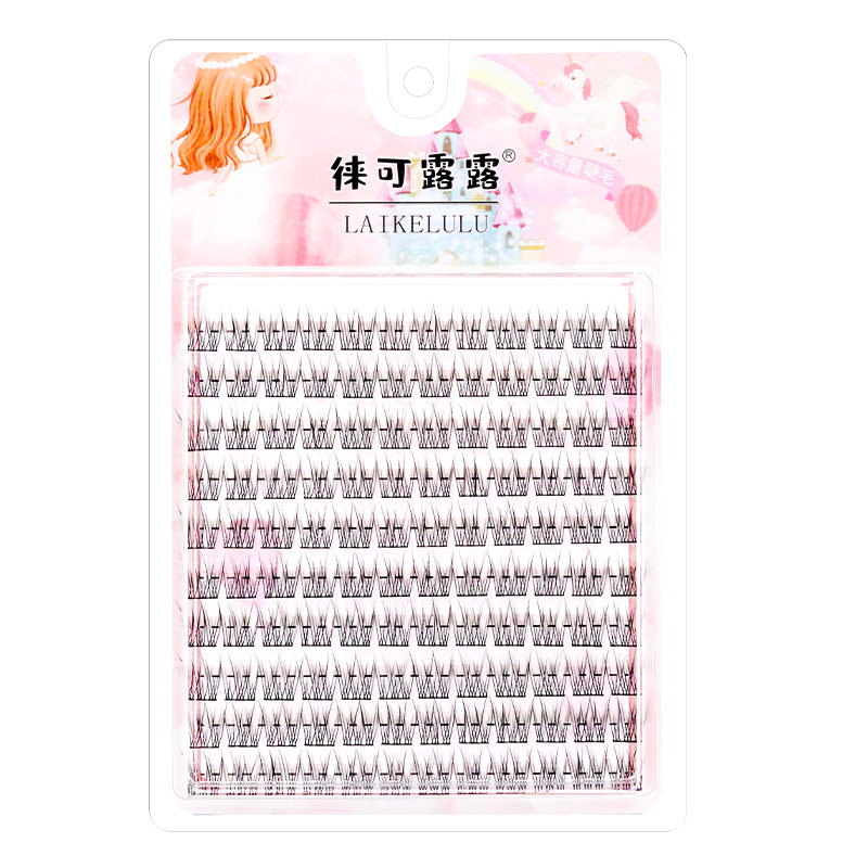 懒人鱼尾假睫毛女自然仿真纯欲素颜超柔软分段式自嫁接三部曲新手