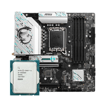 英特尔i5 13600KF全新盒装散片CPU搭铭瑄 微星B760M Z790 D4主板