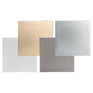 粘贴式检修口卫生间下水管道装饰盖免打孔自粘abs检查口遮挡盖板