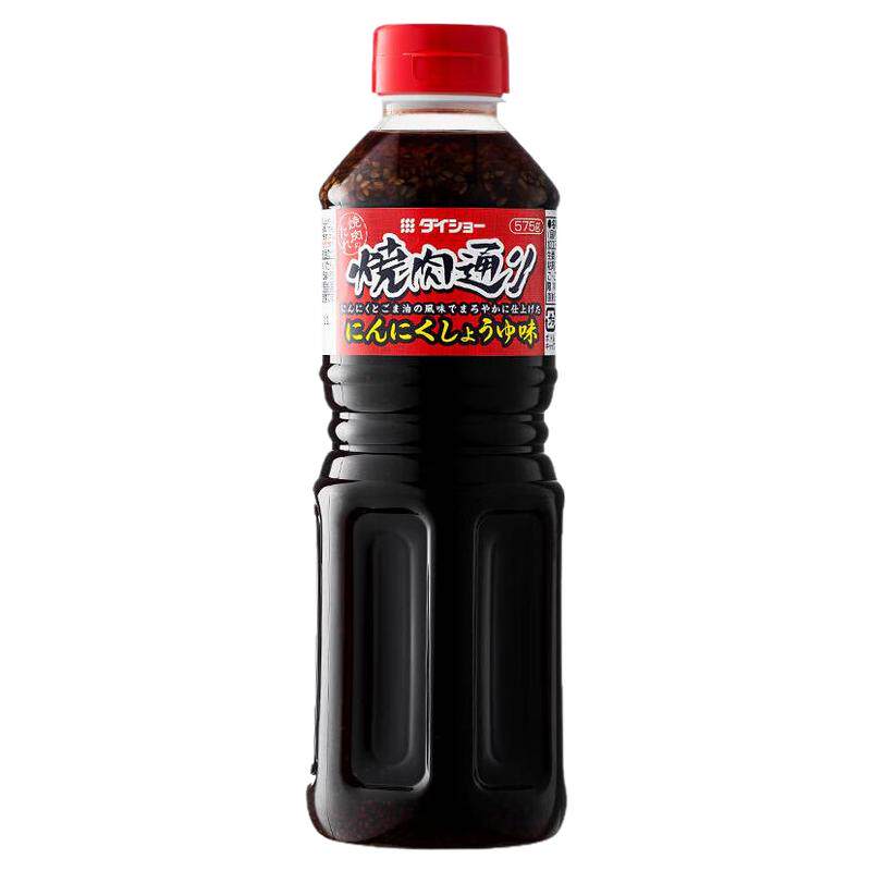 日本进口大逸昌烧肉汁日式烤肉酱汁烧烤料腌料蒜蓉味蘸料蒜香酱油