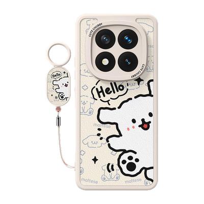 红米手机壳时尚卡通创意小狗外壳