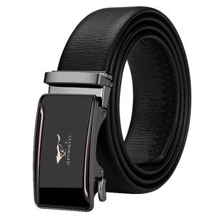 七匹狼皮带男士真皮腰带男款高档2026新款头层纯牛皮裤带生日礼物