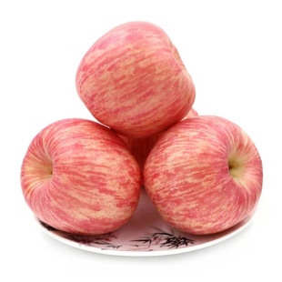 正宗山东烟台栖霞苹果条纹红富士当季新鲜水果一级果整箱