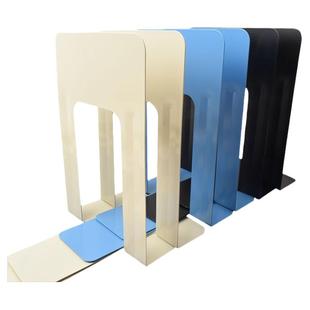 厂家直销加厚大号金属书立图书馆铁书架书籍挡板书挡书靠书夹办公
