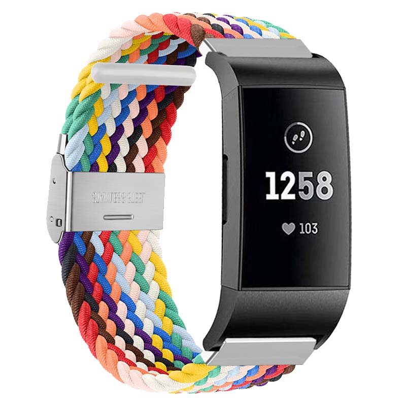 Fitbitcharge3/4尼龙编织表带