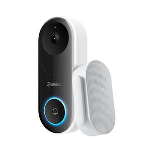 360可视门铃5Pro家用电子猫眼门口入户门智能门铃监控无线摄像头