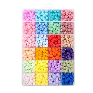 盒装火漆蜡粒制作火漆印章的腊粒便宜猫爪火星火焰火气火鸡火机蜡块小蜡烛可爱高颜值儿童女孩章头1000粒