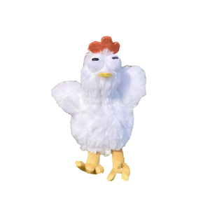 会下蛋小鸡挂件潮酷萌可爱创意公仔学生情侣书包包车钥匙扣挂饰礼