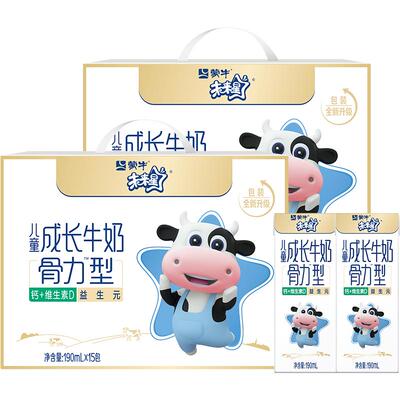 蒙牛骨力型儿童牛奶190ml×30盒