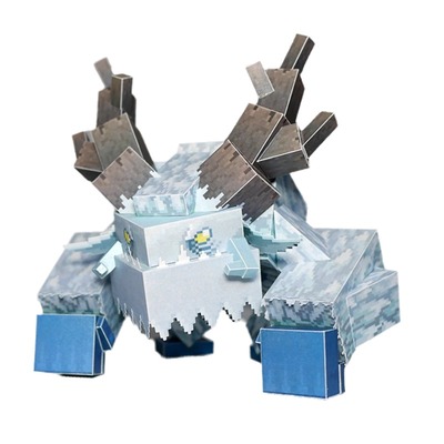 我的世界手工游戏纸模