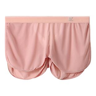 新款冰丝网孔家居裤男款夏季睡裤速干运动健身提臀男士短裤阿罗裤