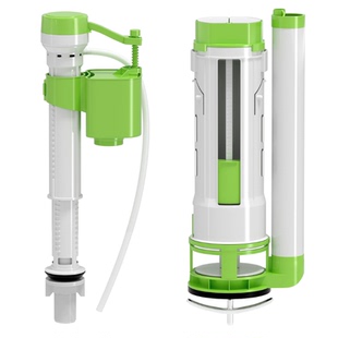 马桶配件进水阀排水阀老式通用水箱上水抽水座便器冲水箱浮球配件