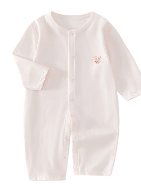 婴幼儿连体衣夏季薄款长袖空调服