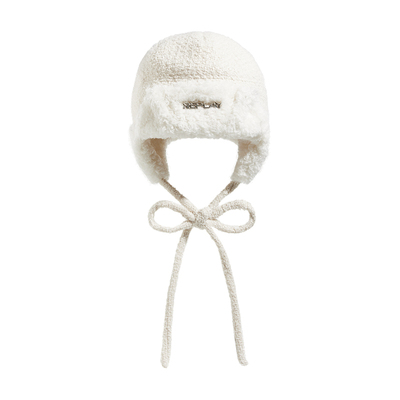 兰诺毛绒雷锋帽女款2025冬季新款显脸小东北防寒装备时尚洋气帽子