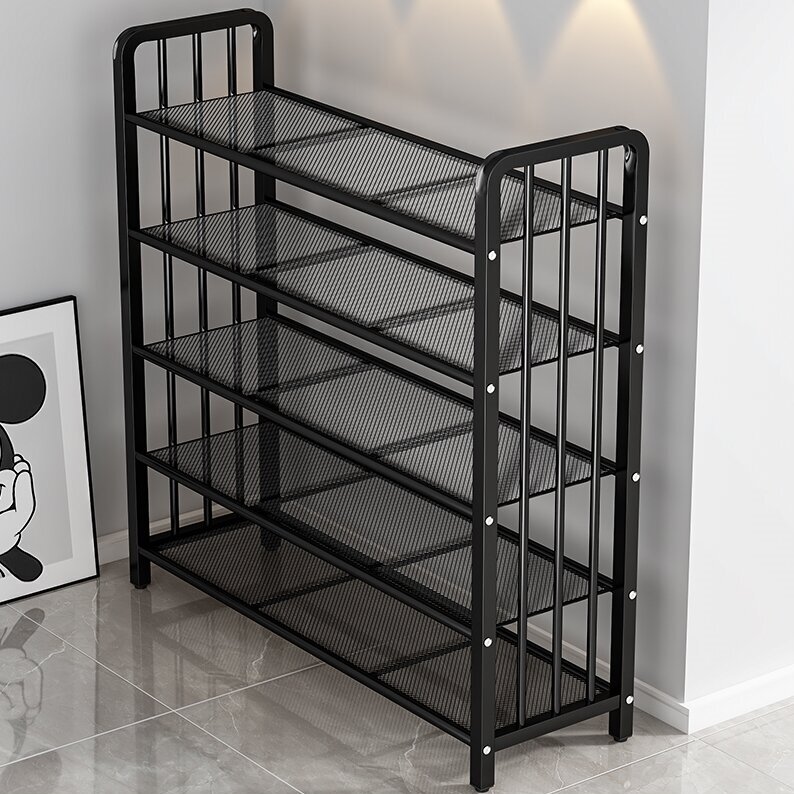 家用鞋架子门口多层轻奢防尘简易鞋柜宿舍室内门后收纳神器置物架