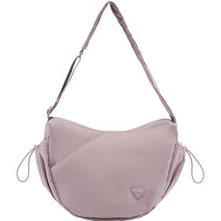 李宁斜挎包女包2026新款官方正品通勤休闲腋下单肩饺子包运动包男