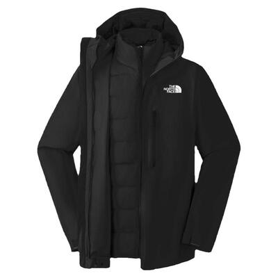 羽绒内胆三合一冲锋衣北面防水