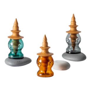 十里西湖杭州文创三潭印月翻转香薰香氛扩香装饰国风摆件生日礼物